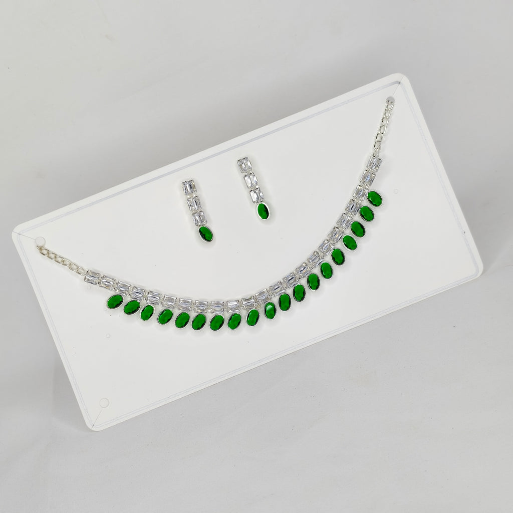 Fancy AD Necklace Set
