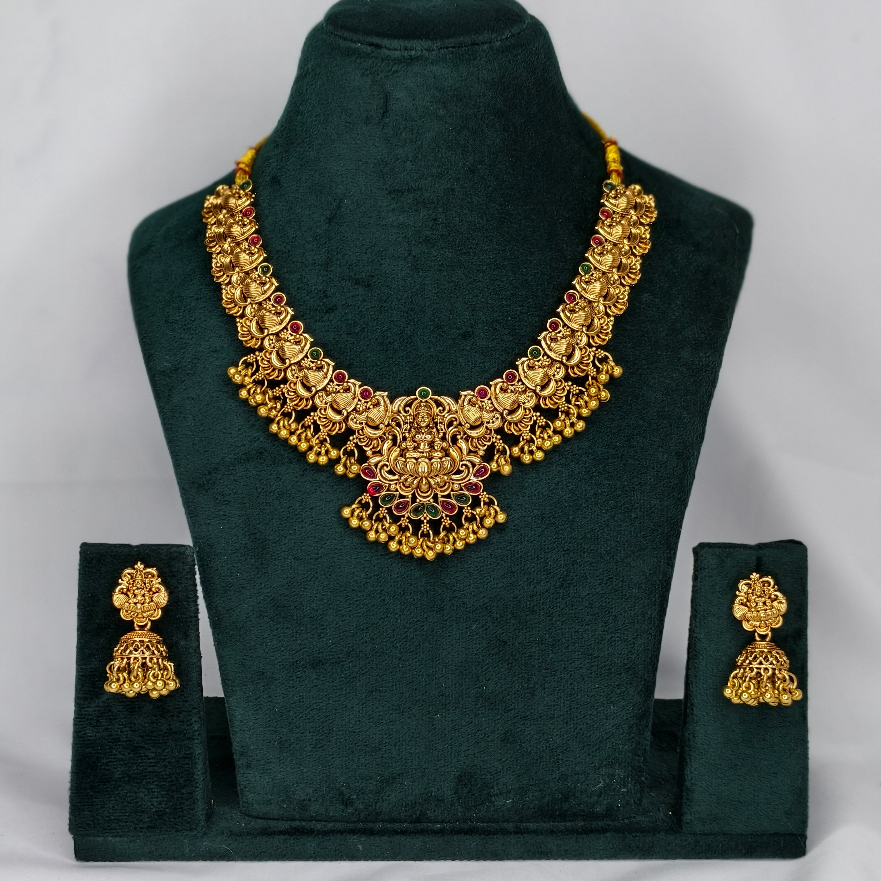 Temple Jewellery Set