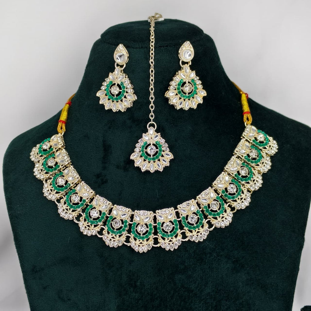 Rani Stone Necklace Set