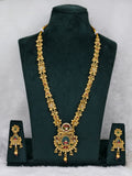 Gold Plated Long Necklace Set