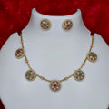 Gold Plated Necklace Set