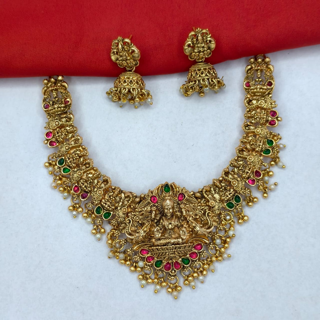 Temple Necklace Set
