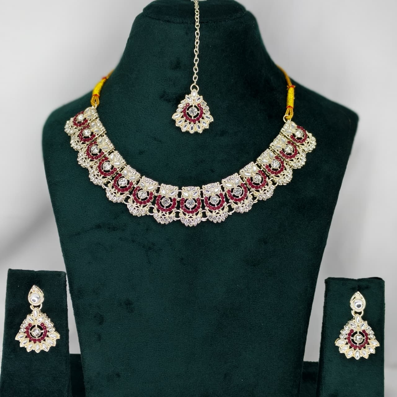 Rani Stone Necklace Set